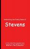 Celebrating the Family Name of Stevens