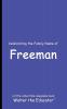 Celebrating the Family Name of Freeman