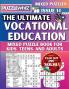 The Ultimate Vocational Education Mixed Puzzle Book for Kids Teens and Adults
