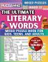 The Ultimate Literary Words Mixed Puzzle Book for Kids Teens and Adults