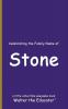 Celebrating the Family Name of Stone