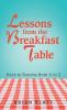 Lessons from the Breakfast Table