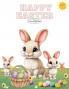 Happy Easter Coloring Book