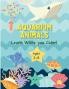 Aquarium Animals Coloring Book
