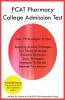 PCAT Pharmacy College Admission Test