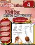 Multiplication and Division Math Workbook 4th Grade