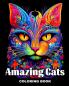 Amazing Cats Coloring Book