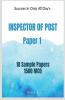 Inspector Of Post- Paper -1 10 Sample Papers -1500 Mcq