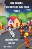 Fire Trucks Firefighters And Their Tools Coloring Book For Kids : Great Gift For Boys Ages 4-82-46-106-83-5(Us Edition).Perfect For Toddlers Kindergarten And Preschools (Kids Coloring Activity ...