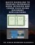 Quick Guideline to Prepare Paperback Book Interior and Cover Files Using Different Applications