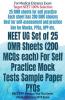 Neet Ug Set Of 25 Omr Sheets (200 Mcqs Each) For Self Practice Mock Tests Sample Paper Pyqs: Neet Dpp Previous Year Test Series Medical Entrance Nta Exam