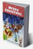 Merry Christmas Activity Book for Kids : Christmas Activities Book for Boys and Girls Ages 6 7 8 9 and 10 Years Old Including Mazes Word Search And Coloring Pages
