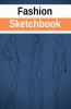 Fashion Sketchbook Fashion Croquis Book For Girls