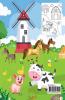 Farm Animals Coloring Book for Kids : Amazing Selection of Animals on the Farm | Cute Coloring Pages for Boys Girls Kindergarten Toddlers Preschoolers