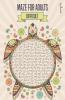 Maze For Adults Difficult : Maze Puzzle Book For Adults|150 Difficult Mazes And Labyrinth| Big Book Of Mazes For Adults | Can You Escape The Maze?