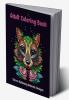 Adult Coloring Book : Stress Relieving Animals Designs