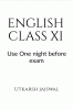 English Class XI : A Newly-designed book in English for Class XI CBSE Students