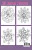 Beginner Flower Mandala Coloring Book: Volume 1