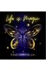 LIFE IS MAGIC : Amazing Butterfly Mandala ready-to-color pages for Meditation and Mindfulness with Zen and Life Quotes I Stress Relief and Relaxation Coloring Book for Adults and Teenagers with But...