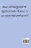 Robots How Influence : Social Development