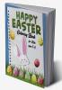 Happy Easter Coloring Book for Kids Ages 4-8 : Amazing Funny & Cute Large Print Holiday Colouring Patterns with Big Easy & Simple Drawings for Kids and Toddlers