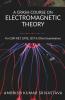 A Crash Course On Electromagnetic Theory: For Csir Net Gate Jest & Other Examinations: For Csir Net Gate Jest And Other Examinations