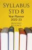 Syllabus Standard 8: Yearly Planner For Academic Year 2022-23
