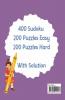 Sudoku For Kids 4X4 Puzzles Easy And Hard: 400 Sudoku Puzzles With Solution
