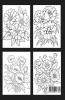 bloom coloring book : beautiful flower designs for relaxation