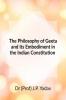 The Philosophy of Geeta and Its Embodiment In The Indian Constitution : Souvenir