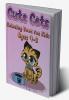 Cute Cats Coloring Book for Kids Ages 4-8 : Adorable Kittens & Caticorns Coloring Pages for Girls and Boys