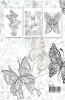 Butterfly Coloring Book For Adults : Beautiful Butterflies And Flowers Coloring Book For Mindful Relaxation Anxiety & Stress Relief
