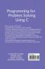 Programming for Problem Solving Using C : C language