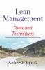 Lean Management : Tools And Techniques