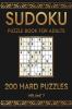 Sudoku 200 Hard Puzzles Volume 7 : Puzzle Book For Adults