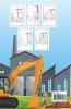 Construction Vehicles : Coloring Book For Kids Ages 4-12