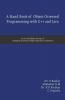 A Hand Book Of Object Oriented Programming With C++ And Java