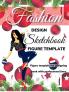 Fashion Design Sketchbook Figure Template : Large Female Figure Template for quickly Sketching Your Fashion Design Styles and Building Your Portfolio (Drawing Books Fashion Books Fashion Design B...