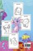 Axolotl Scissor Skills : Color and Cut Activity Book for Kids Ages 4-8 Fun and Cute Salamanders for Toddlers