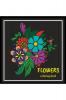 Flowers Coloring Book : Adorable Adult Coloring Book With Beautiful Flowers At Night For Relaxation Anti-Stress