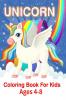 Unicorn Coloring Books For Kids Ages 4-8