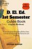 SCERT D. El. Ed. 1st Semester Guide Book