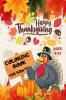 Happy Thanksgiving Coloring Book for Kids Ages 4-12: Beautiful Thanksgiving Coloring Pages For Toddlers with Cute Turkey Feast Autumn Leaves and More