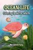 Ocean Life Coloring Book For Adults : Beautiful designs with sea animals for adult relaxation Stress relieving coloring book for adults