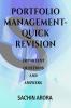 PORTFOLIO MANAGEMENT- QUICK REVISION : IMPORTANT QUESTIONS AND ANSWERS