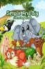 Simple and big coloring book for toddlers : big drawings with cute animals years 1-4