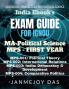 Exam Guide For Ignou MA Political Science (MPS) First Year : Covers All Four (4) Subjects