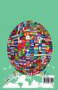 Word Flags Coloring Book : Discover all Geography Country flags on the map for Kids and Adults