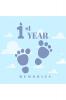1st Year Memories: Baby Memory Book – First Year of Memories for My Precious Baby Starting from Pregnancy to First Birthday