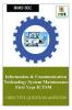 Information & Communication Technology System Maintenance First Year ICTSM : Objective Question Answers